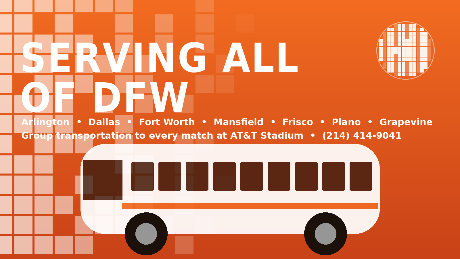 Imperial Charters serves all of DFW with group transportation to every FIFA World Cup 2026 match at AT&T Stadium